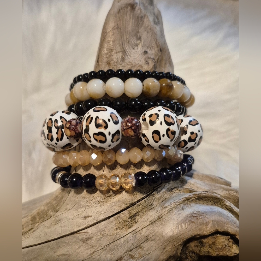 Cheetah Wood Stack